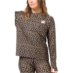 Eivy Дамска долна блуза с дълъг ръкав Eivy Women's Versa Loose Fit Top Longsleeve - Leopard (114-3624-0215)