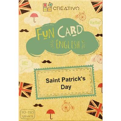 Fun card English Saint Patrick´s Day
