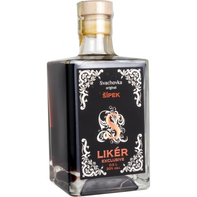 Exclusive Likér Šípek 20% 0,5 l (holá láhev)