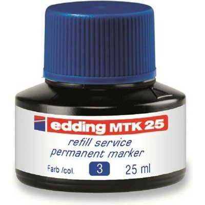 Edding atrament MTK 25 modrý 25 ml