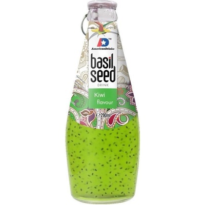 American drinks nápoj basil seed kiwi 290 ml