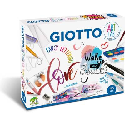 Kreativní sada GIOTTO Fancy Lettering - 45 ks