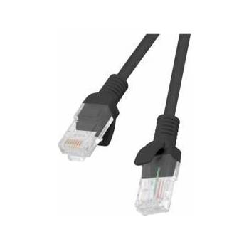 Lanberg Кабел Lanberg patch 50-pack, CAT. 5E, RJ-45 - RJ-45, Male / Male, 2 m, Черен, PCU5-10CC-0200-BK