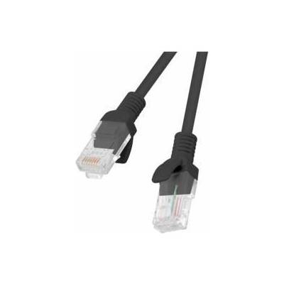 Lanberg Кабел Lanberg patch 50-pack, CAT. 5E, RJ-45 - RJ-45, Male / Male, 2 m, Черен, PCU5-10CC-0200-BK
