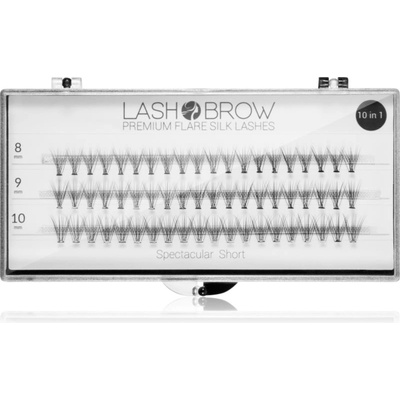 Lash Brow Premium Flare Silk Lashes изкуствени мигли Spectacular Short