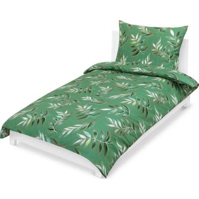 Sconto obliečky LISTY ZELENÉ 70x90 140x200
