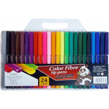 Флумастери 24 цвята Панда