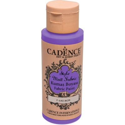 Klasická textilní barva Style Matt Fabric 50 ml fialová purple