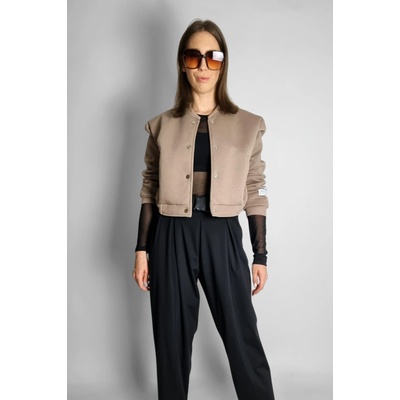 Miss City Official Bomber The Label Dark beige