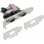 Delock PCI Express карта с 2 x RS-232 серийни порта