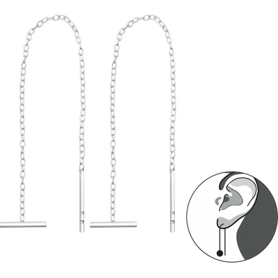 Majya Strieborné náušnice VERONIKA 10696