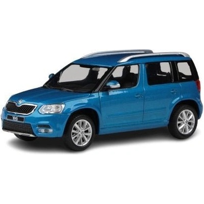Abrex Škoda Yeti facelift 2013 modrá 1:43