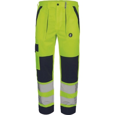 Cerva MAX NEO HI-VIS kalhoty do pasu žlutá