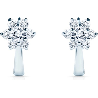 SAVICKI Обеци Savicki: бяло злато, диаманти