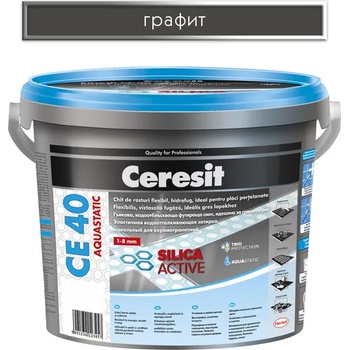 Image 1 of CERESIT ФУГА АКВАСТАТИЧНА СЕ40 2кг ГРАФИТ (2164484, 3047247)