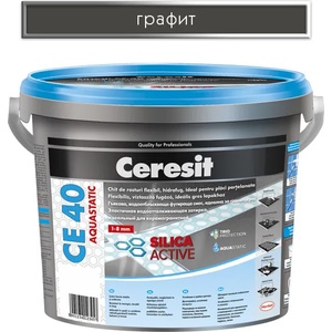 CERESIT ФУГА АКВАСТАТИЧНА СЕ40 2кг ГРАФИТ (2164484, 3047247)