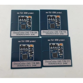 Image 1 of Compatible Ресет чип DC242, Cyan - 34k (006R01452-CHIP)