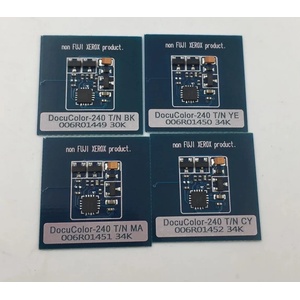 Compatible Ресет чип DC242, Cyan - 34k (006R01452-CHIP)
