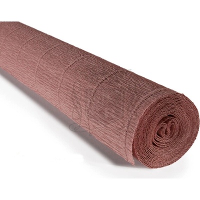 Italský krepový papír Cartotecnica Rossi 180g (50 x 250cm) - starorůžová 613