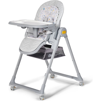 KinderKraft столче за хранене LASTREE сиво KHLAST00GRY