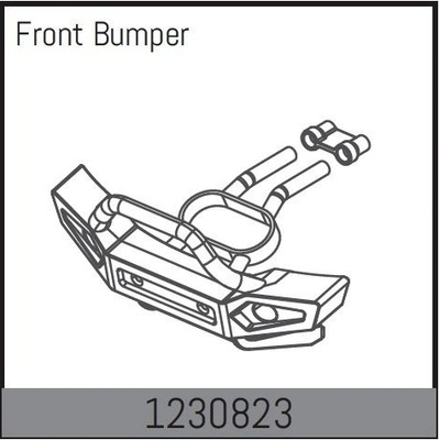 Absima 1230823 Front Bumper Set