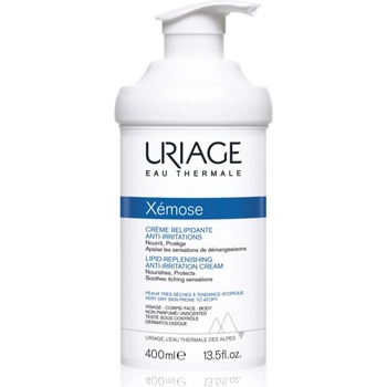 Uriage Xémose Lipid-Replenishing Anti-Irritation Cream релипидиращ успокояващ крем за много суха чуствителна и атопична кожа 400ml