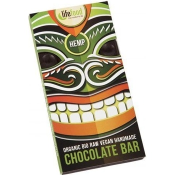 Lifefood Raw čokoláda s konopným semienkom Bio 70 g