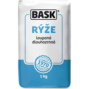Bask Dlouhozrnná loupaná rýže - 1 kg