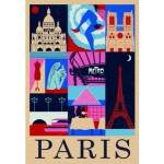 Clementoni Puzzles 1000 Compact Paris