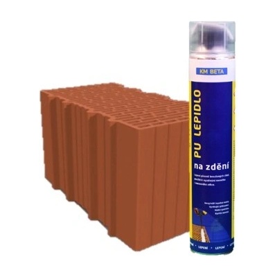 Cihla broušená vysoce pevná Profiblok 300 P15 Brus 247 × 300 × 249 mm KM BETA s pěnou 1 paleta 1 paleta