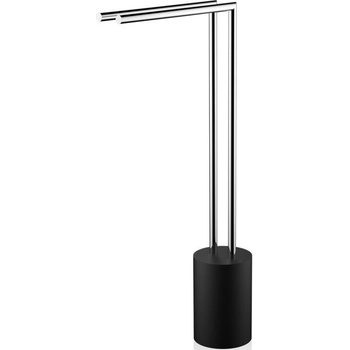 DECOR WALTHER Закачалка за кърпи Stone черен хром (0971764)