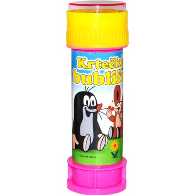 Wiky Bublifuk Krtek 50 ml Světle růžová
