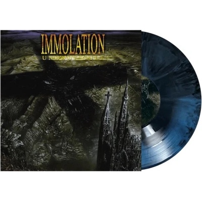 Immolation - Unholy Cult Blue Black Marbled Vinyl LP
