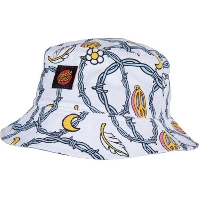Santa Cruz Barbed Repeat Bucket Hat Multi