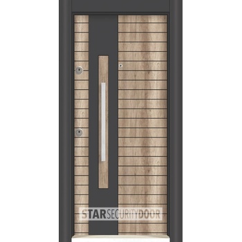 Image 1 of Starsteeldoor Блиндирана врата Lapis L 5375 Антрацит айдер (цена без монтаж)