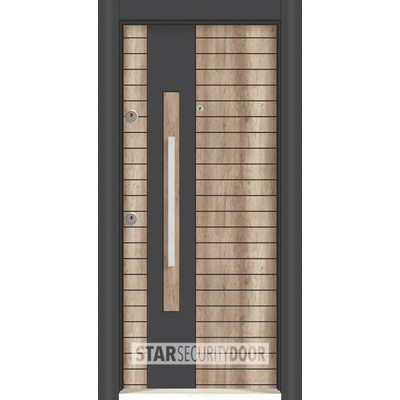 Starsteeldoor Блиндирана врата Lapis L 5375 Антрацит айдер (цена без монтаж)