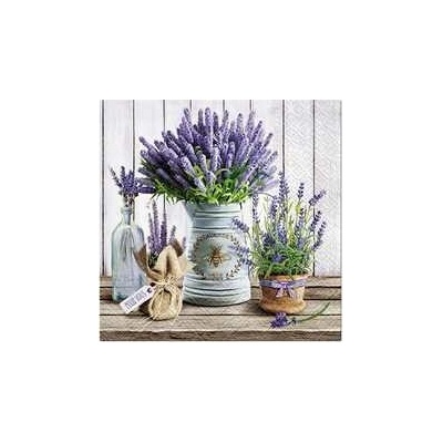 PAW Obrúsky L Lavender in Bucket 25x25cm