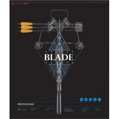 Ek ARCHERY BLADE+ 175 lbs s puškohledem