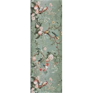 Universal Светлозелена пътека подходяща за пране 52x200 cm Ricci Monet - Universal (51062)