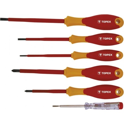 39D150 sada skrutiek 1000V 5ks PH,PL + test. Topex