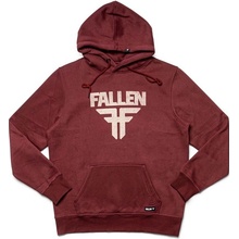 FALLEN mikina Insignia Hoodie Crimson Off White