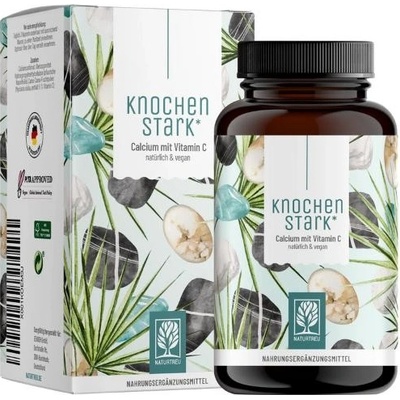 Naturtreu Silné kosti Vápnik a Vitamín C 120 vegan kapsúl