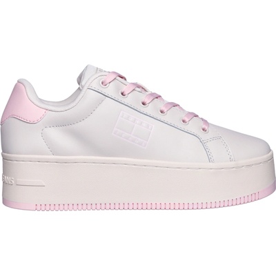 Tommy Hilfiger dámska obuv na voľný čas TJW FLATFORM ESS béžová ružová