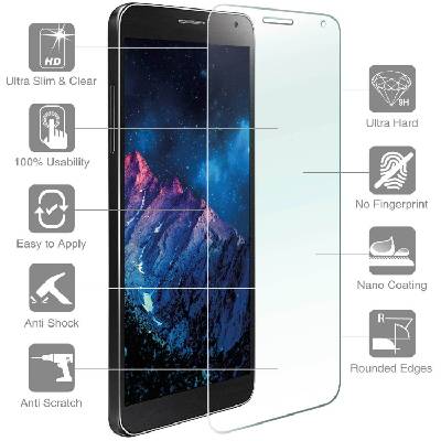 Калено стъклено защитно покритие за дисплея на Asus Zenfone 2 (ZE552KL) - 4smarts Second Glass (прозрачен)