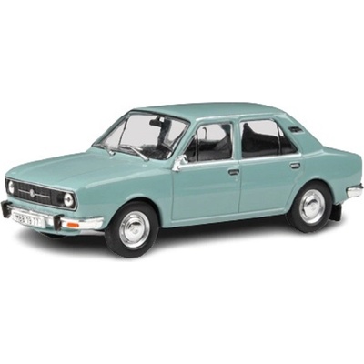 Abrex model auta Škoda 105L 1977 Šedomodrá1:43