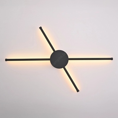 Brilagi - LED Аплик LUGO QUATTRO LED/16W/230V черен (BG2134)