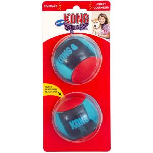 KONG Squeezz Action Ball червена L