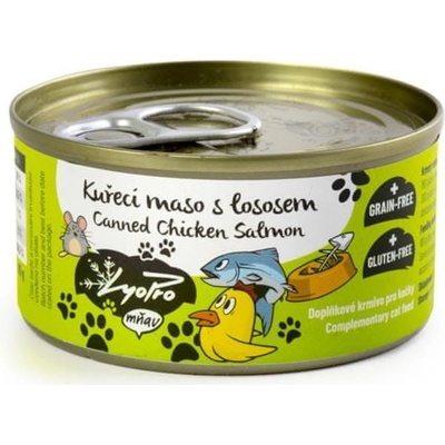 LyoPro Cat Kuracie mäso s lososom 85 g