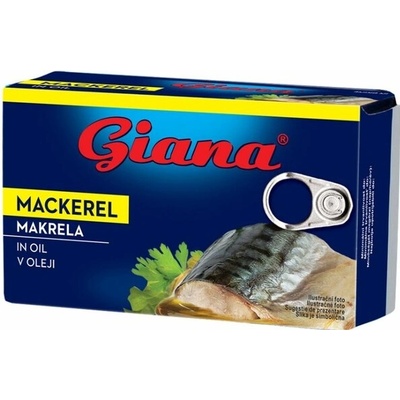 Giana Makrela v slnečnicovom oleji 125 g