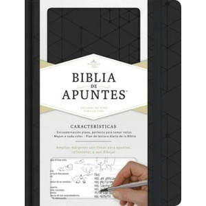 Rvr 1960 Biblia de Apuntes, Negro Símil Piel | B&h Espanol Editorial (ISBN: 9781433650543)